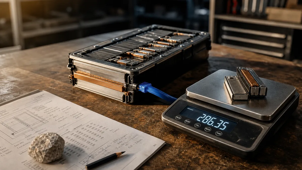 Prix d'une batterie au kilo en 2026 : guide des tarifs